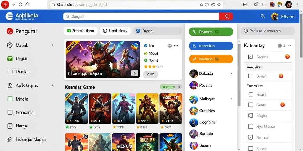 Beragam mode permainan yang seru dan menantang.