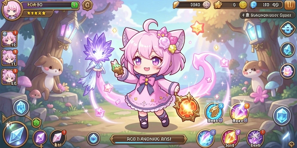 Screenshot gameplay yang menunjukkan aksi seru di GANAS33.