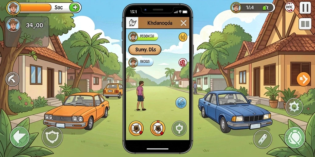 Mode multiplayer yang memungkinkan kompetisi real-time.