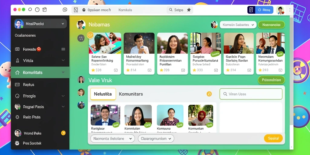 Tangkapan layar saat bermain dalam mode multiplayer.