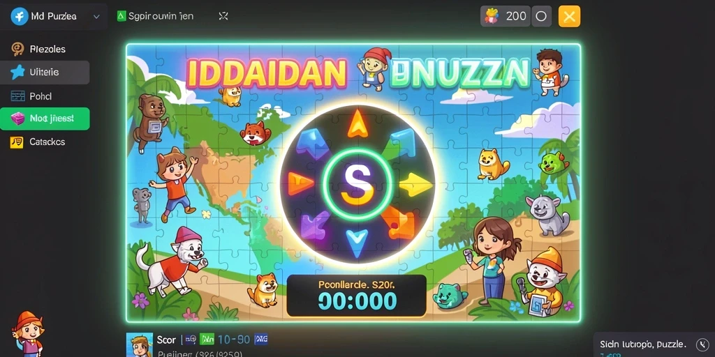 Screenshot memperlihatkan karakter unik yang bisa dipilih dalam permainan.